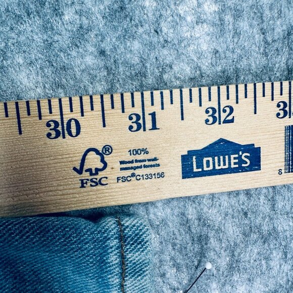 2004 VTG Gap Womens Size 6 Relaxed Straight Leg Denim Jeans Made in USA - Picture 7 of 9